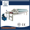 Filter press for paraffin